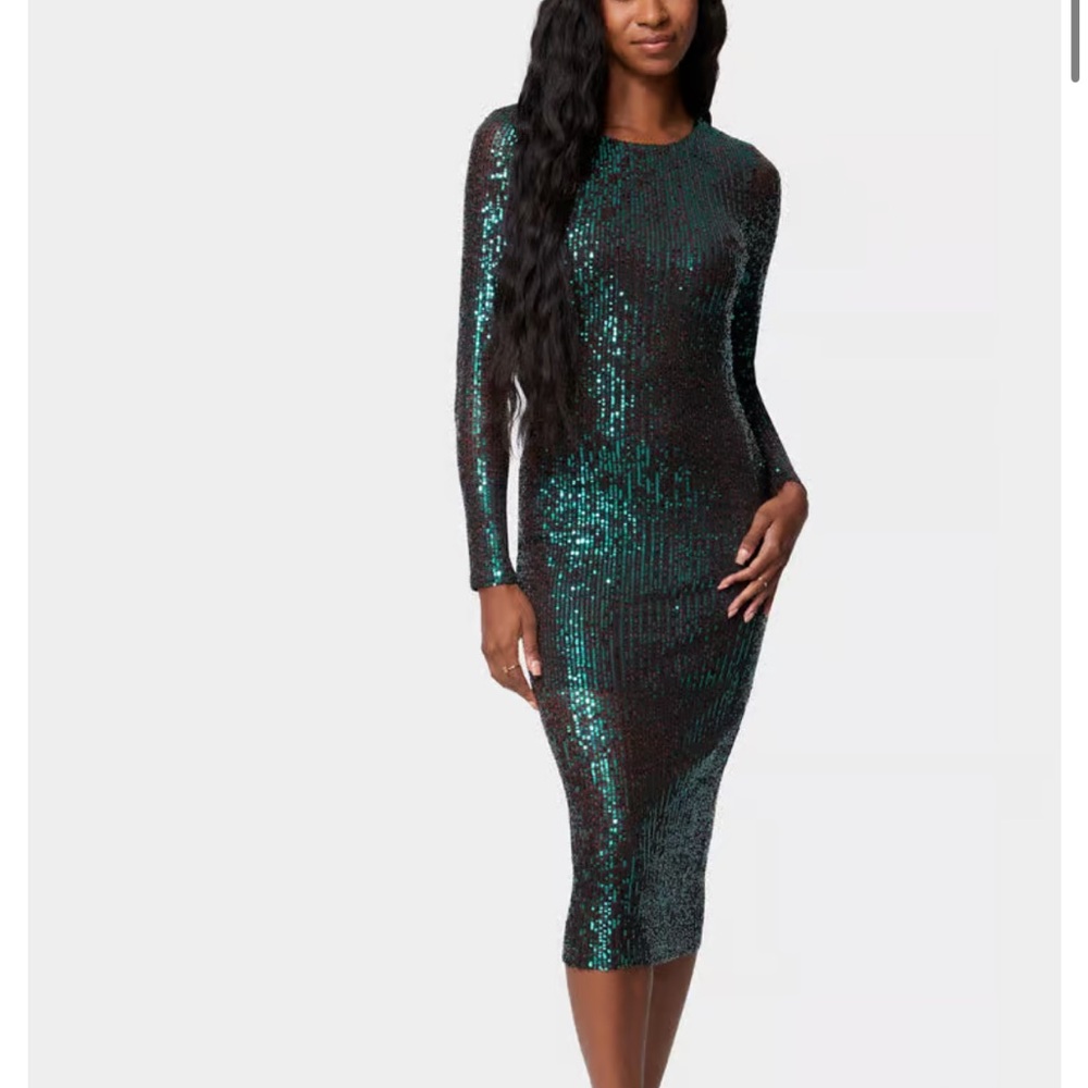 Bebe sequin dress small